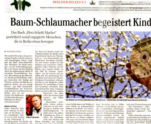 Artikel Morgenpost 6.6.09